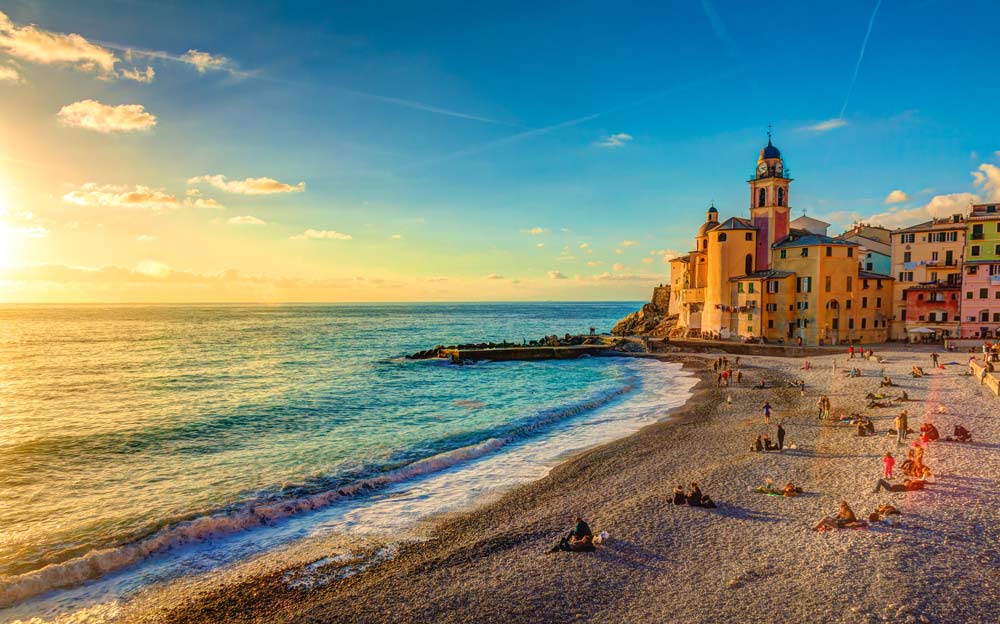 Dream beach in Genoa